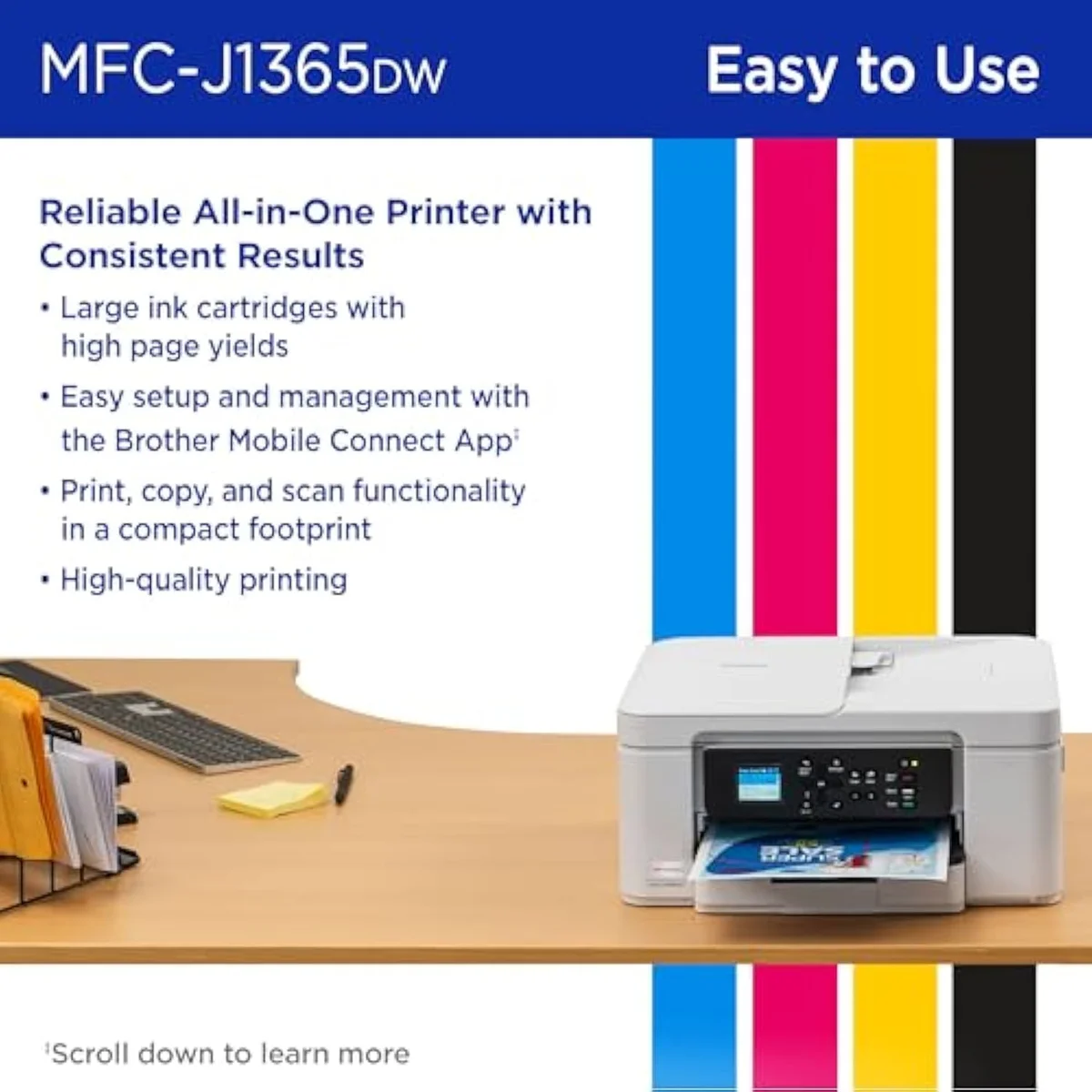Brother INKvestment 1365 high-yield hybrid ink cartridges