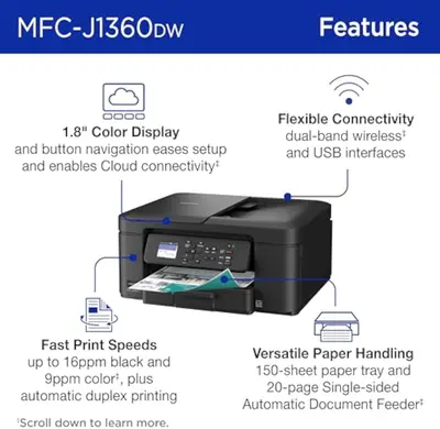 Brother MFC-J1360DW - view 4