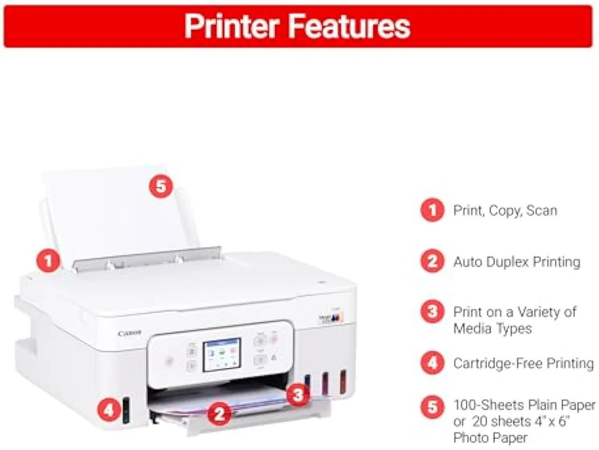 Canon MegaTank G3290 All-in-One Wireless Inkjet Printer