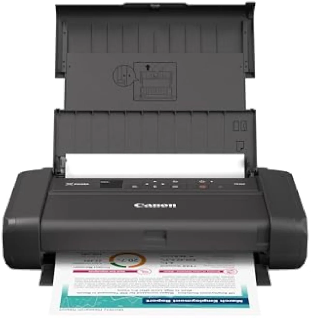 Canon PIXMA TR160 battery-powered portable wireless inkjet document printer
