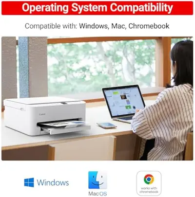 Canon PIXMA TS6520 Wireless Color Inkjet Printer Duplex Printing - view 4
