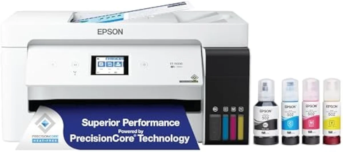 Epson EcoTank ET-15000 Wireless Color All-in-One Supertank Printer with Scanner
