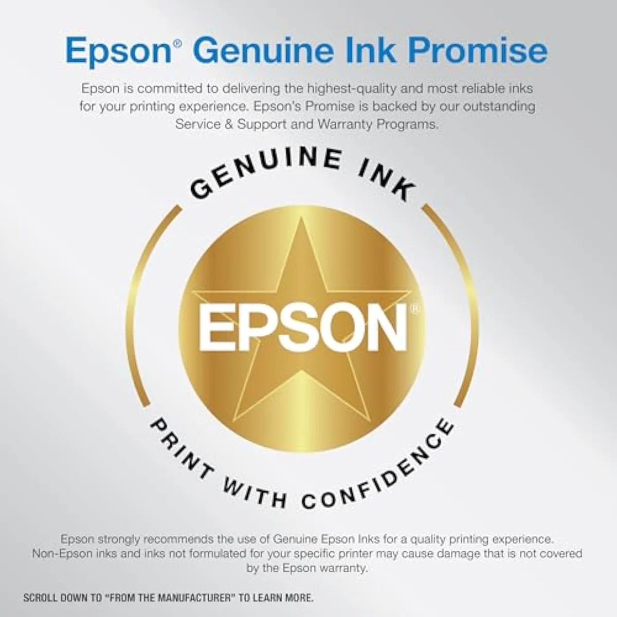 Epson EcoTank ET-2800 supertank all-in-one printer, front view — the established base model with the same bottle-ink system as the ET-2400