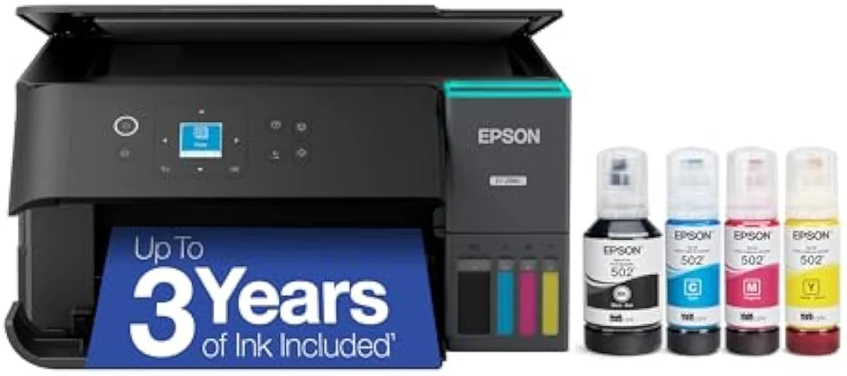 Epson EcoTank ET-2980 Wireless All-in-One Color Supertank Printer