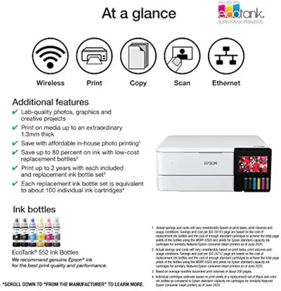 Epson EcoTank Photo ET-8500 - view 5