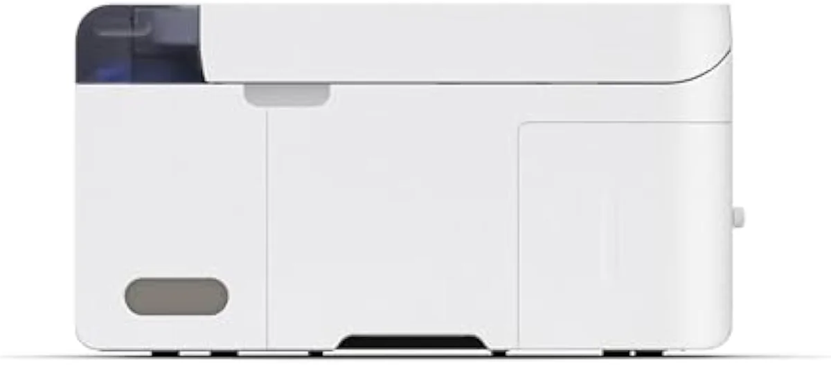Epson SureColor F170 sublimation ink bottles and paper tray
