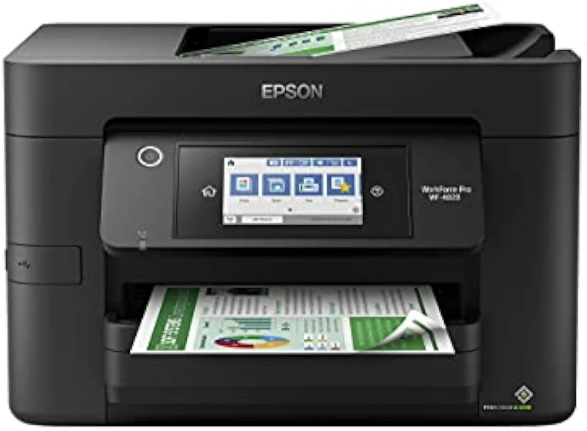 Epson WorkForce Pro WF-4820 office all-in-one wireless inkjet printer with document feeder