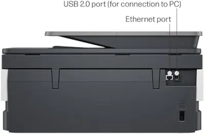 HP OfficeJet Pro 8125e Wireless All-in-One Color Inkjet Printer - view 6