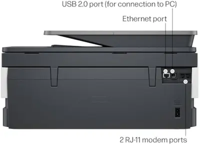 HP OfficeJet Pro 8135e Wireless All-in-One Color Inkjet Printer - view 6