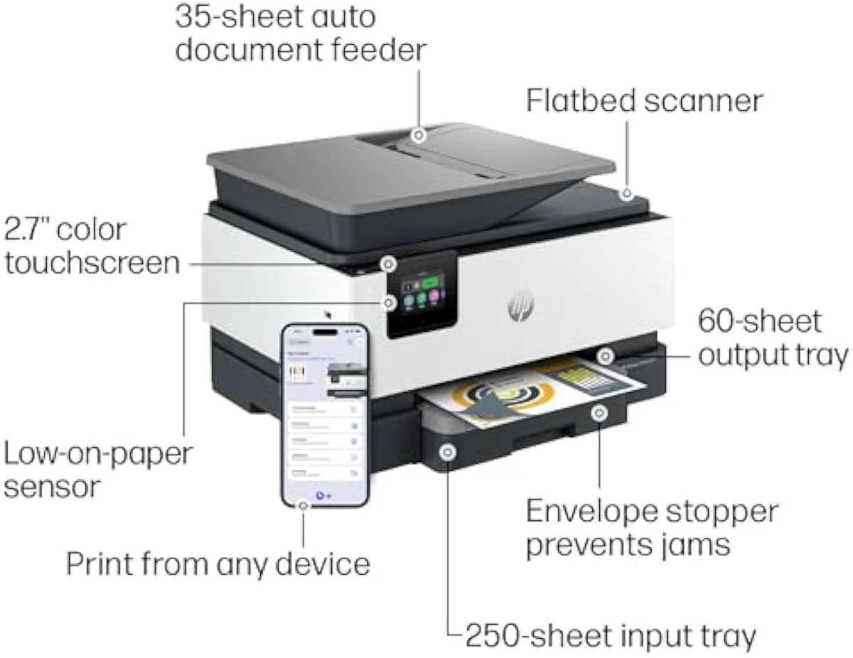 HP OfficeJet Pro 9125e office all-in-one printer
