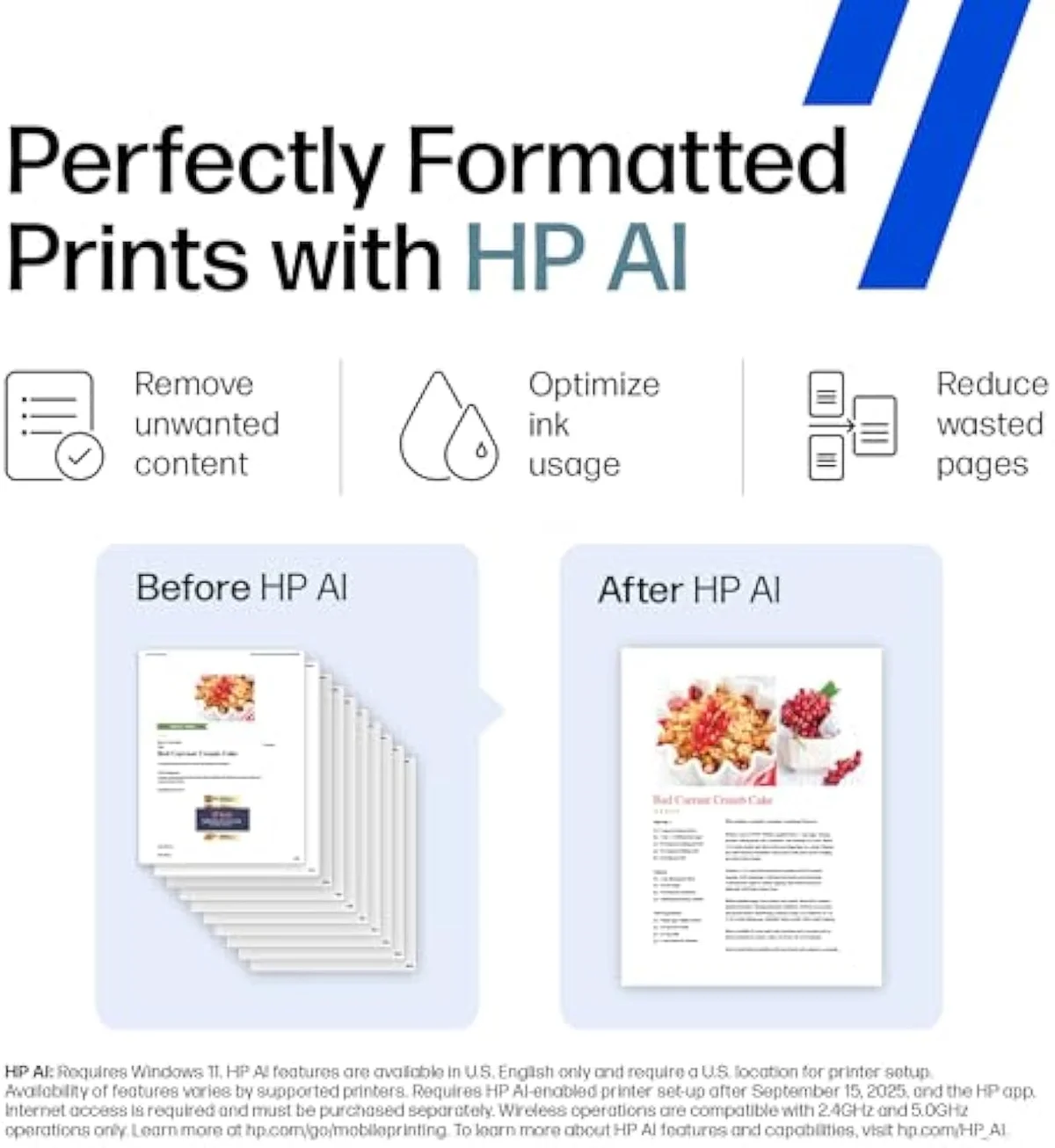 HP OfficeJet Pro 9135e Wireless All-in-One Color Inkjet Printer mounted on camera