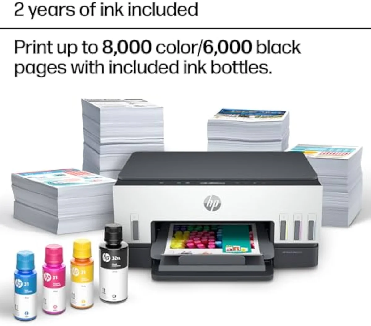 HP Smart Tank 6001 Wireless All-in-One Ink Tank Printer
